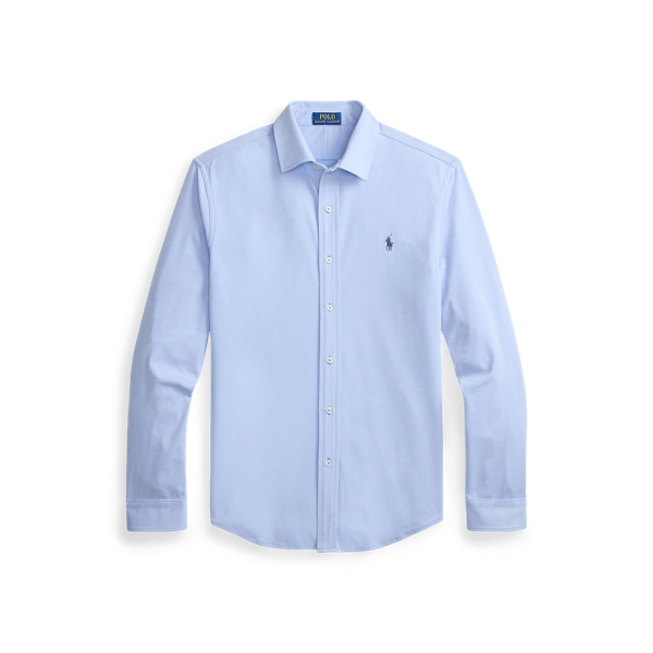 Koszula elastyczna oxford Polo Ralph Lauren w Summer Blue/White 2