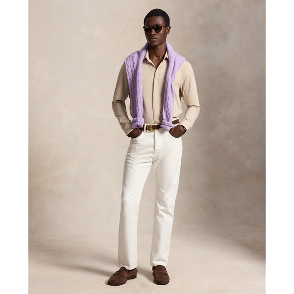 Stretch Knit Oxford Shirt