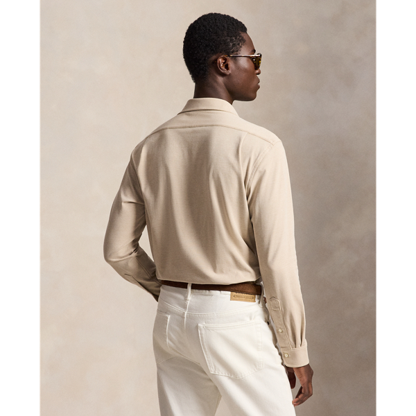 Stretch Knit Oxford Shirt