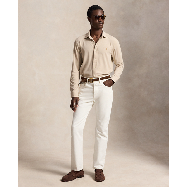 Stretch Knit Oxford Shirt