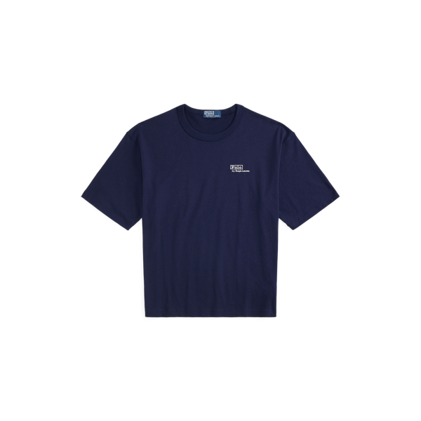 リラックス フィット ロゴ ジャージー Tシャツ