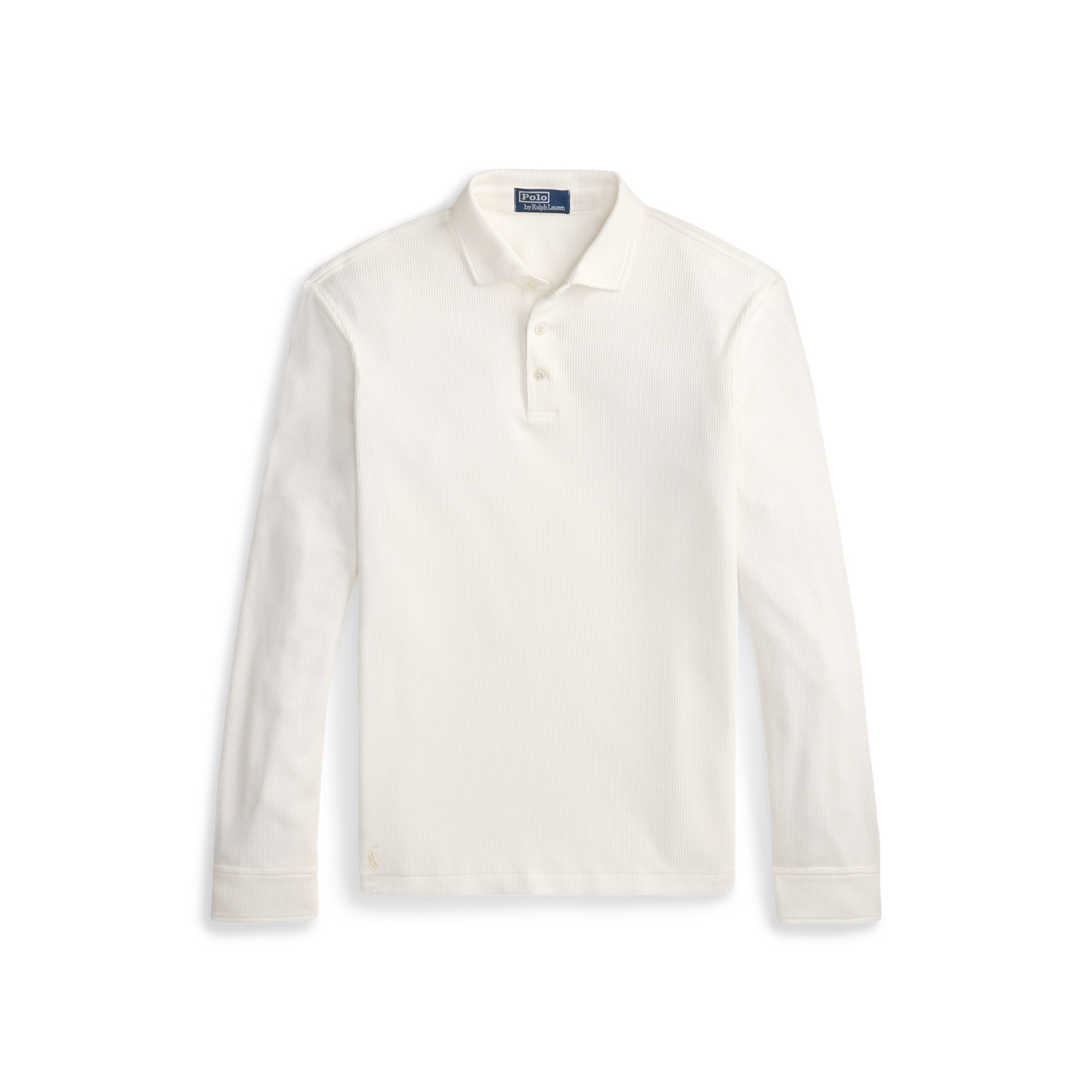 Мужское поло Ralph Lauren Standard Fit Waffle-Knit Polo, цвет: Nevis — фото 5