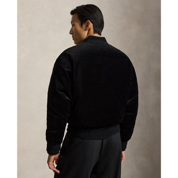 Velvet Down Flight Jacket