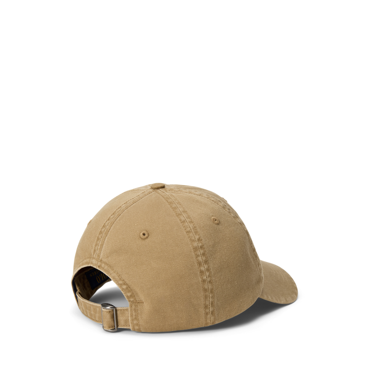 Мужская кепка Ralph Lauren Embroidered-Logo Twill Ball, цвет: Пустынный хаки — фото 1