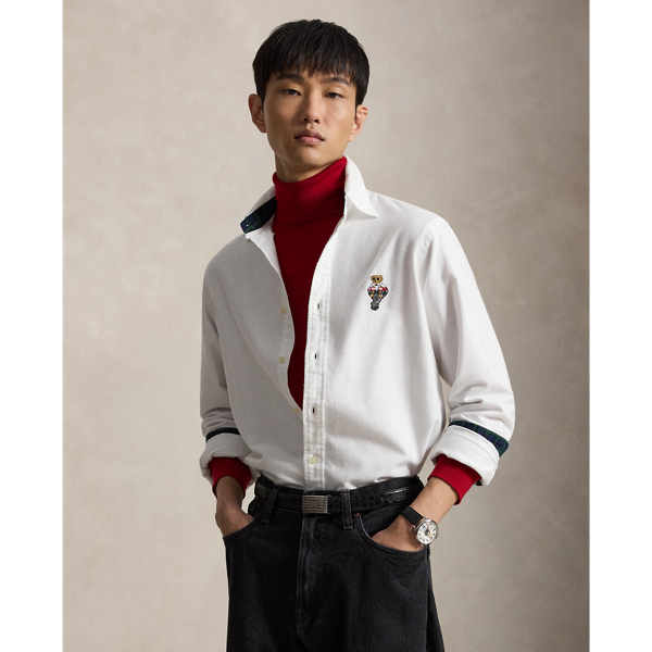 クラシック フィット Polo ベア オックスフォード シャツ