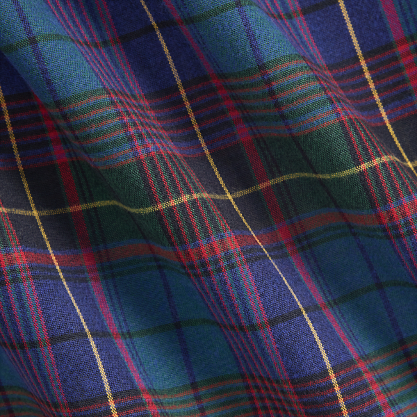 Classic Fit Plaid Brushed Oxford Shirt