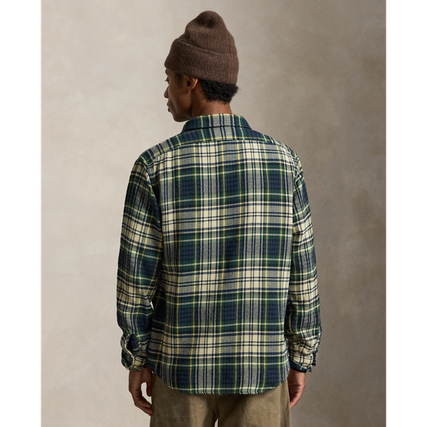 Classic Fit Plaid Flannel Workshirt
