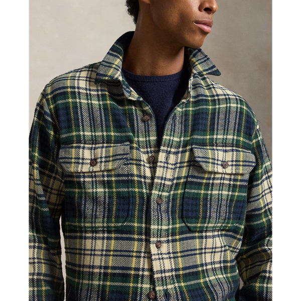 Classic Fit Plaid Flannel Workshirt