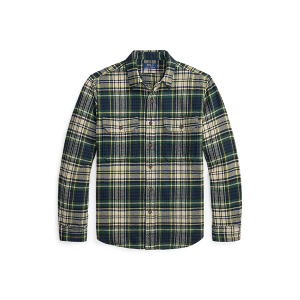 Classic Fit Plaid Flannel Workshirt