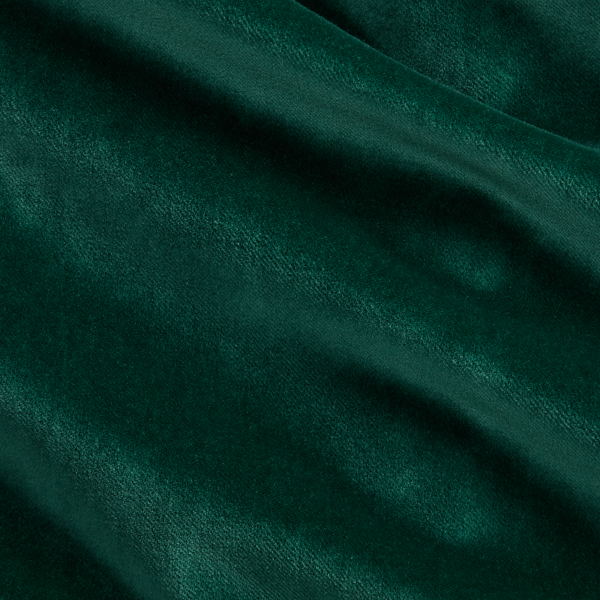 Classic Fit Embroidered Velvet Shirt