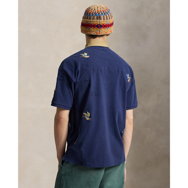 Big Fit Rugby Polo Shirt