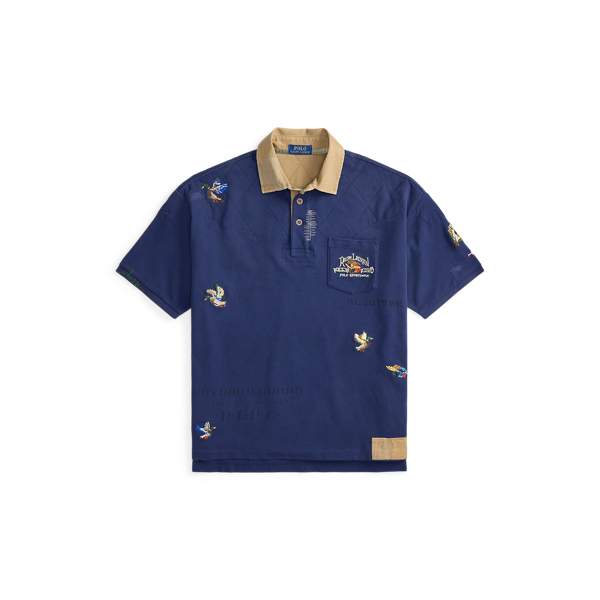 Big Fit Rugby Polo Shirt