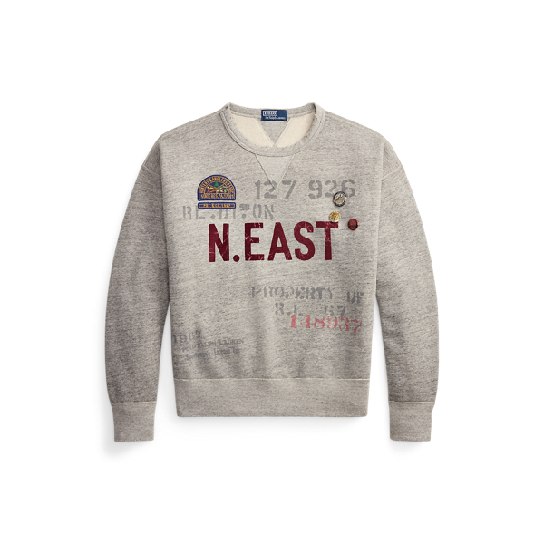 Vintage Fit Fleece Graphic Sweatshirt