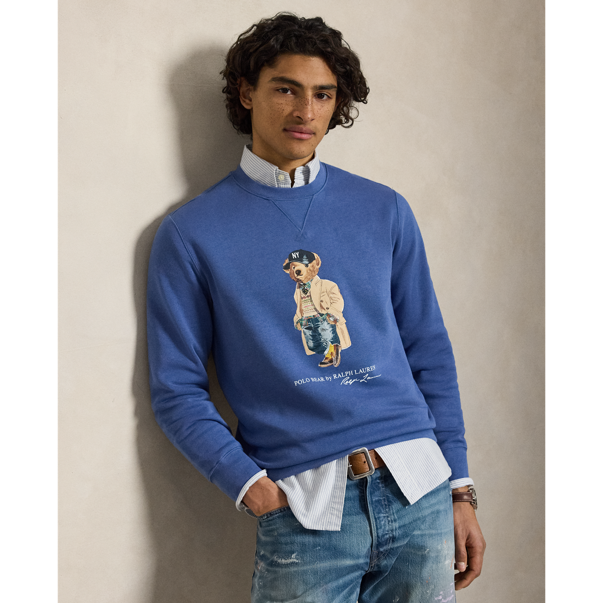 Polo Bear Fleece Sweatshirt
