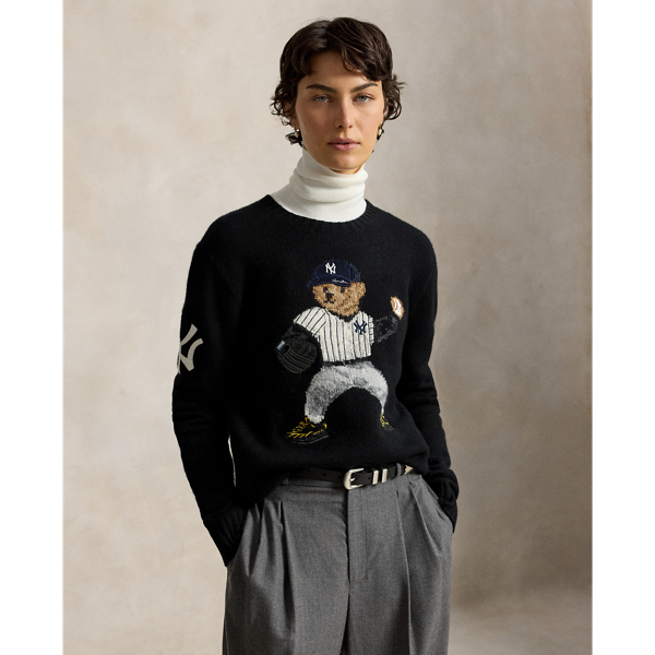 Polo Black Multi Polo Ralph Lauren Yankees Bear Sweater Polo Ralph Lauren 6