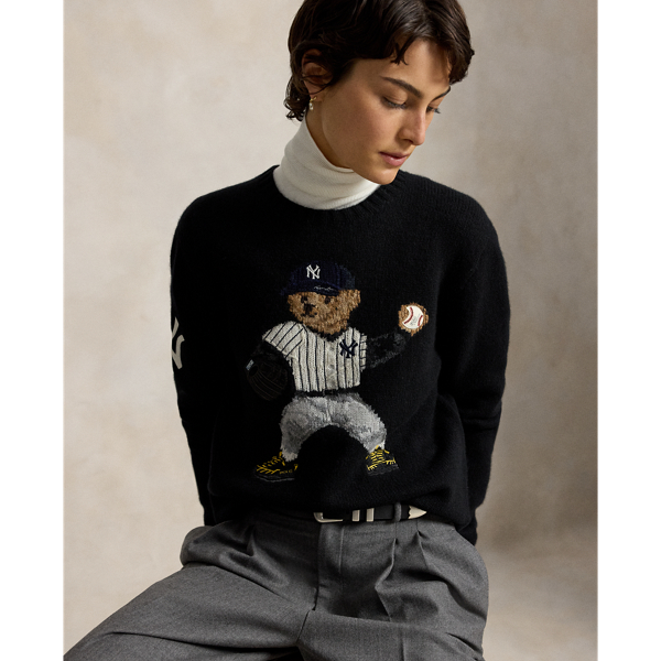 Polo Black Multi Polo Ralph Lauren Yankees Bear Sweater Polo Ralph Lauren 9