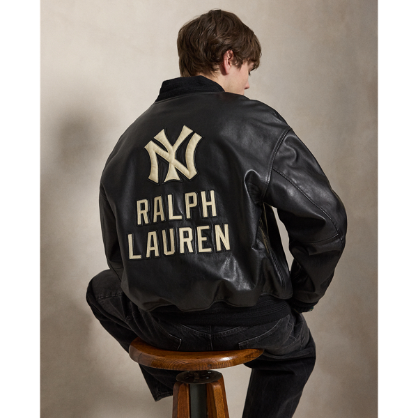 Polo Ralph Lauren Yankees Leather Jacket