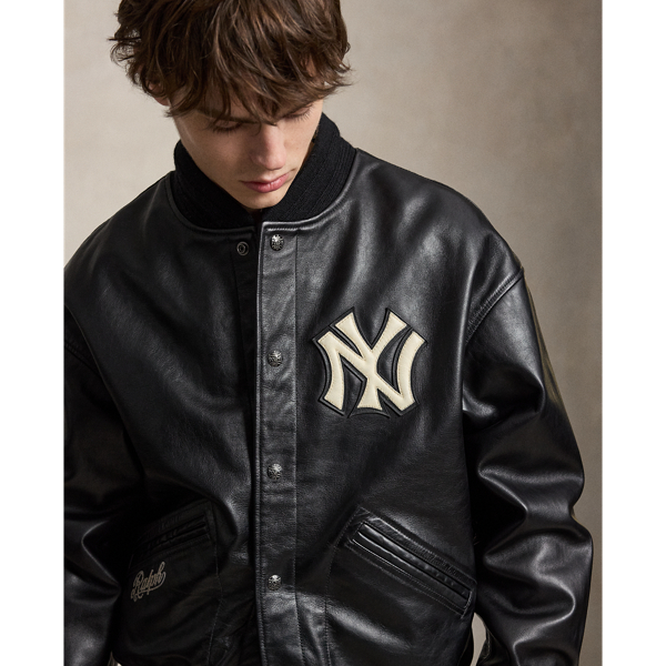 Polo Ralph Lauren Yankees Leather Jacket