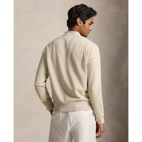Stoneware Grey Hybrid Baseball Jacket Polo Ralph Lauren 5
