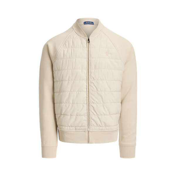 Stoneware Grey Hybrid Baseball Jacket Polo Ralph Lauren 2