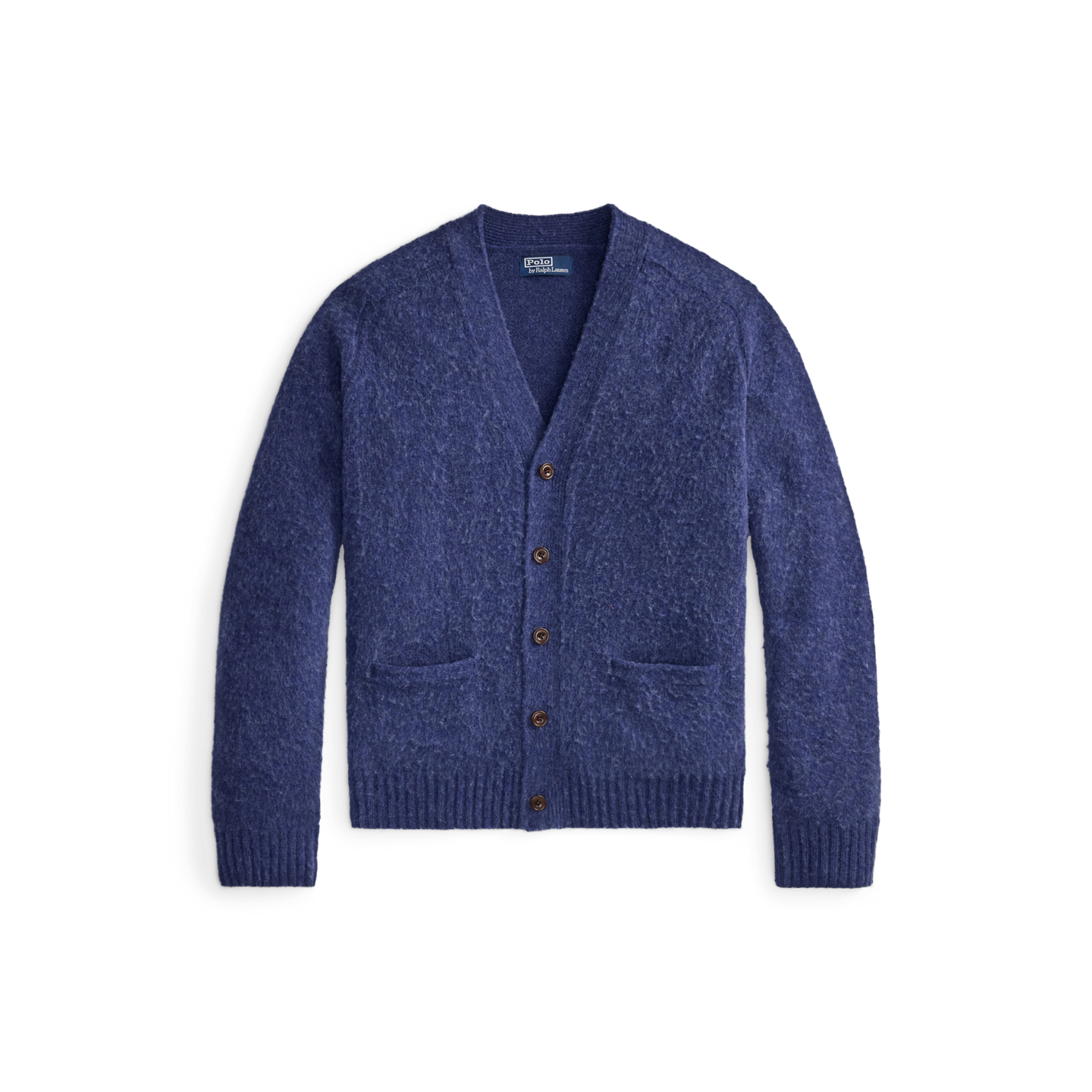 Мужской кардиган Ralph Lauren Suede-Patch Wool-Cashmere, цвет: Тёмно-синий — фото 4