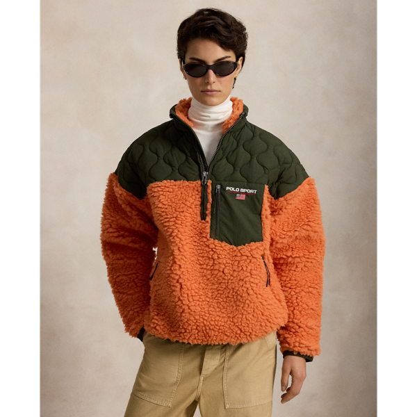 Relaxed Fit Polo Sport Pullover