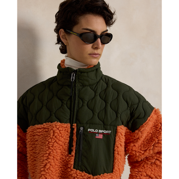 Relaxed Fit Polo Sport Pullover