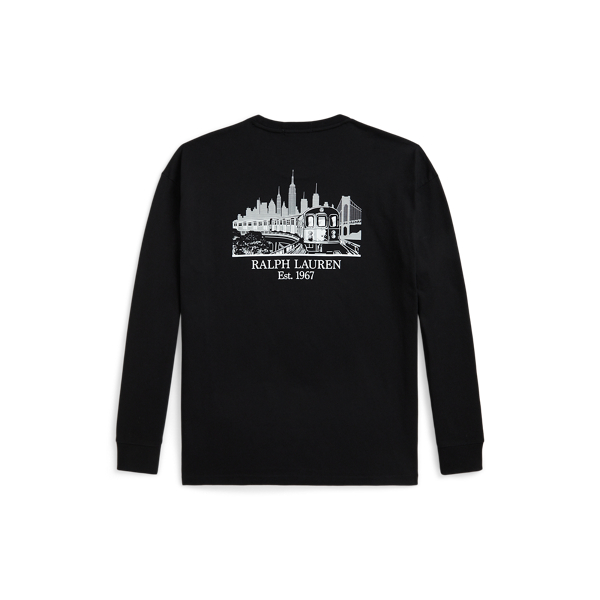 リラックス フィット ジャージー グラフィック Tシャツ