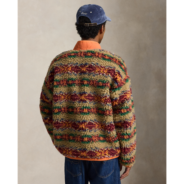 Relaxed Fit Pile Fleece Pullover