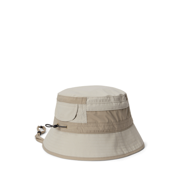 Mesh-Panelled Utility Bucket Hat