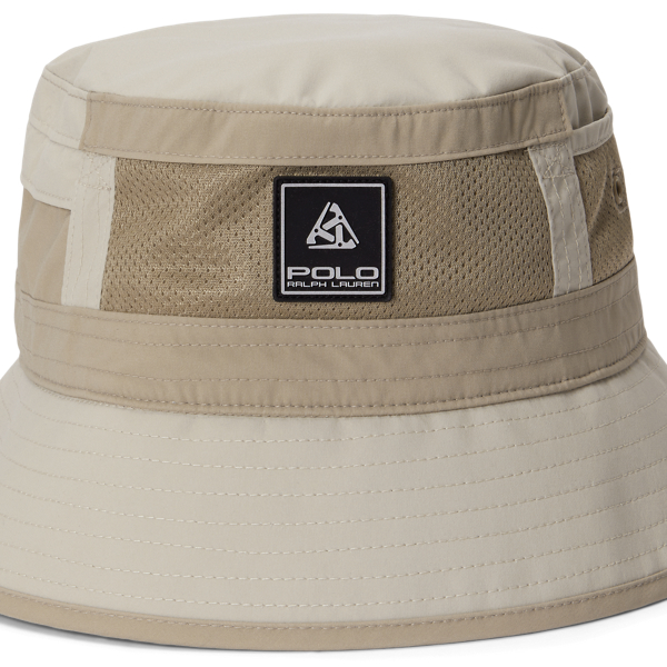 Mesh-Panelled Utility Bucket Hat