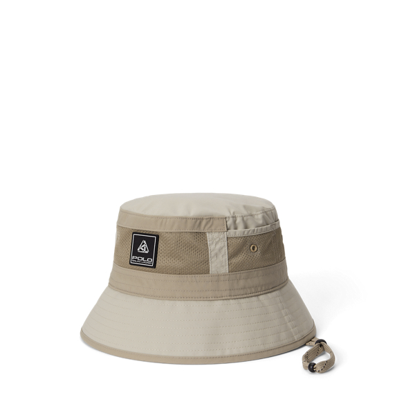 Mesh-Panelled Utility Bucket Hat