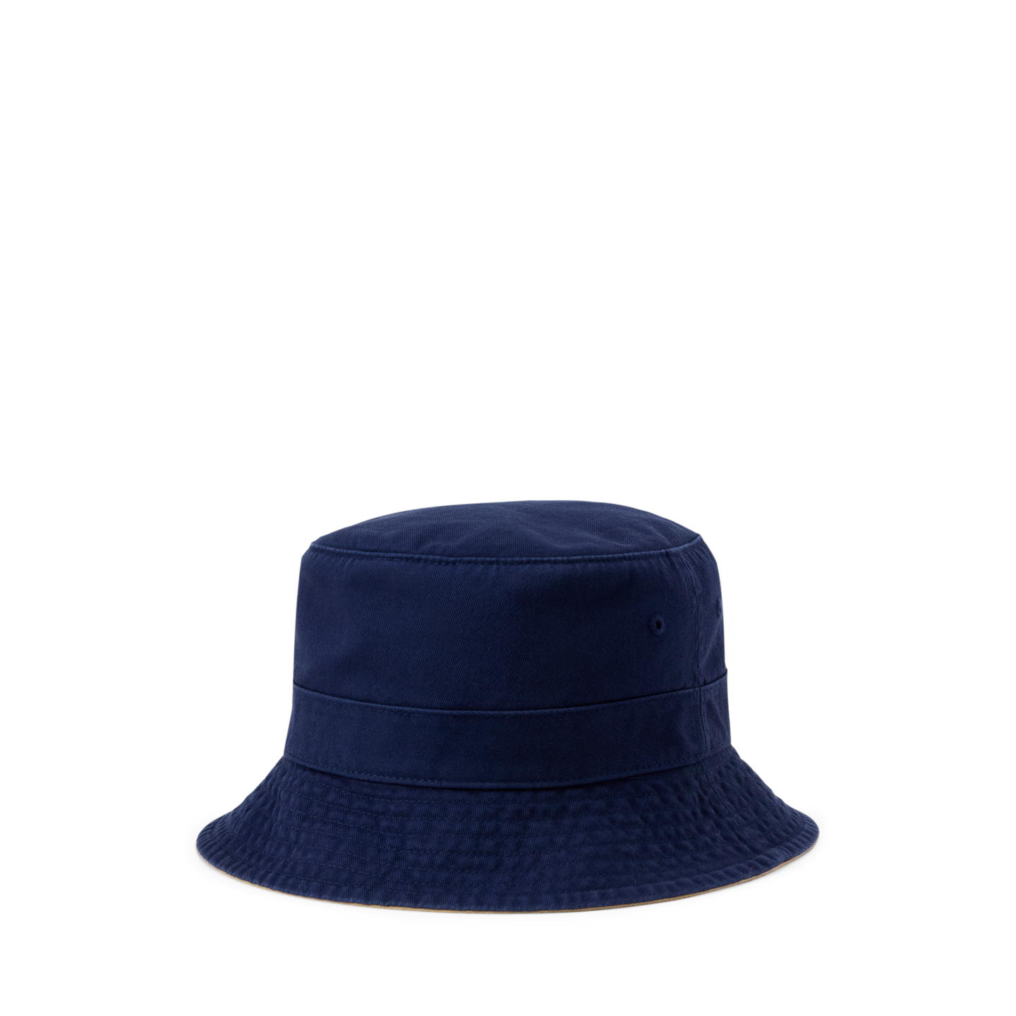 Мужская панама Ralph Lauren Polo Bear Twill Bucket Hat, цвет: Тёмно-синий — фото 1