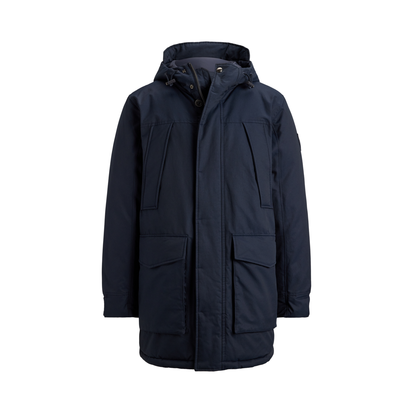 Мужская куртка Ralph Lauren The Lennox Down Parka, цвет: Тёмно-синий — фото 7