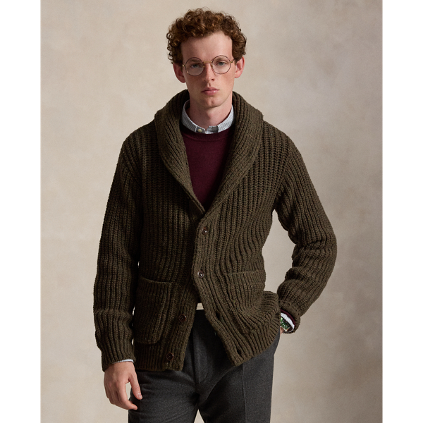 Cardigan mit Schalkragen