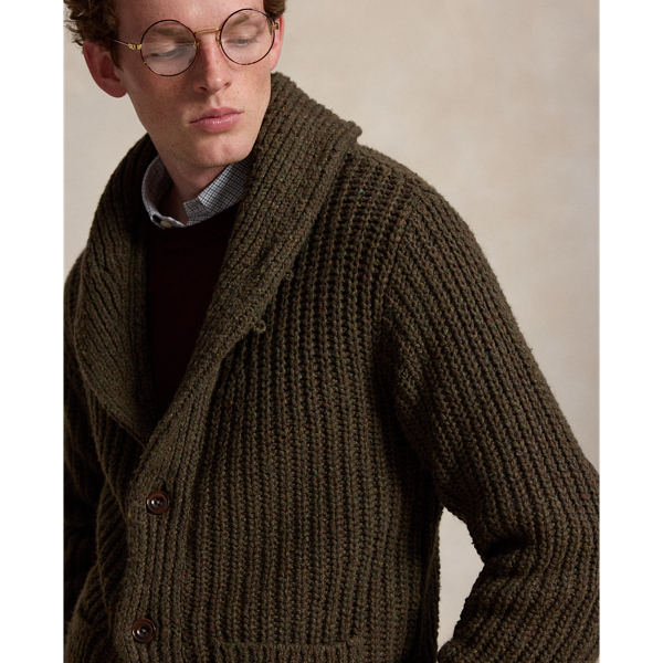 Cardigan mit Schalkragen