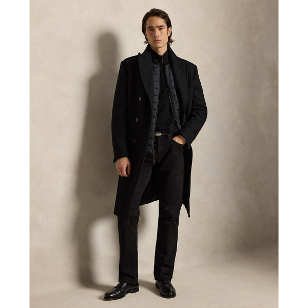 Hybrid Full-Zip Mockneck Sweater