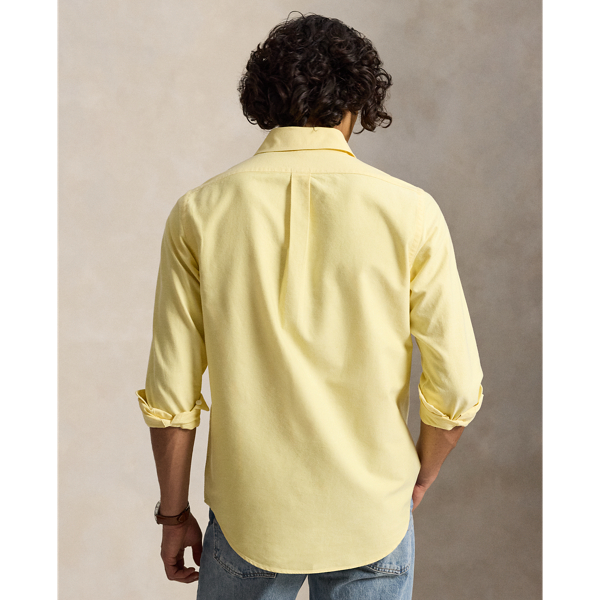Yellow Oxford Graduate Classic Fit Oxford Shirt Polo Ralph Lauren 5