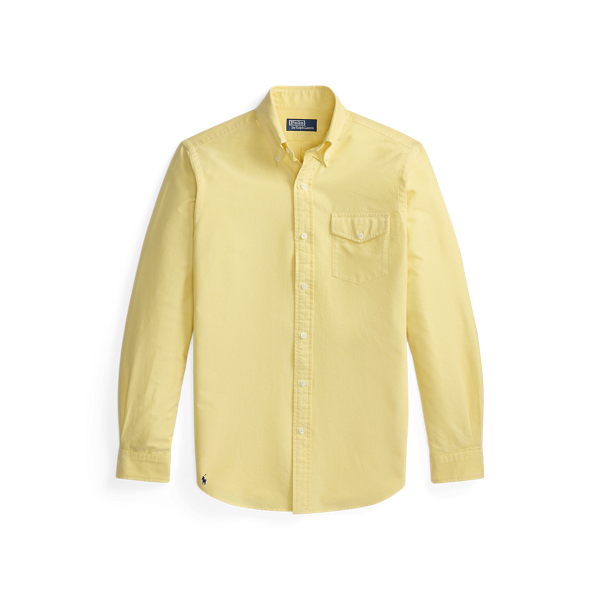 Yellow Oxford Graduate Classic Fit Oxford Shirt Polo Ralph Lauren 2