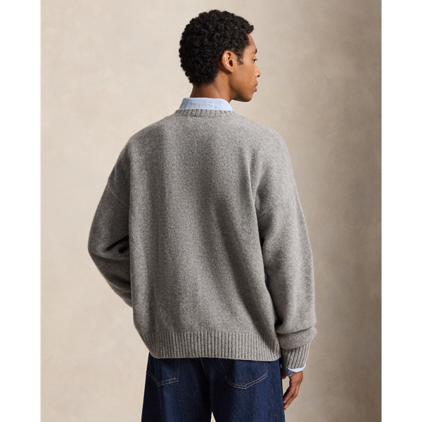 Relaxed Fit Polo Bear Jumper