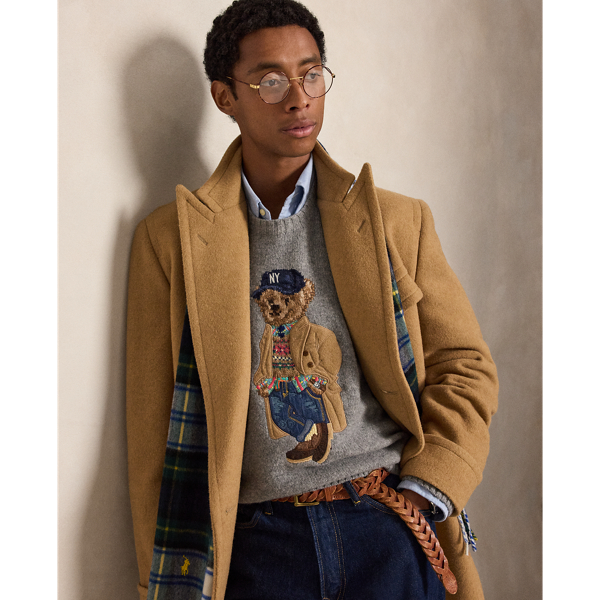 Relaxed Fit Polo Bear Jumper