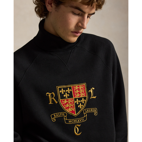 Vintage Fit Turtleneck Sweatshirt