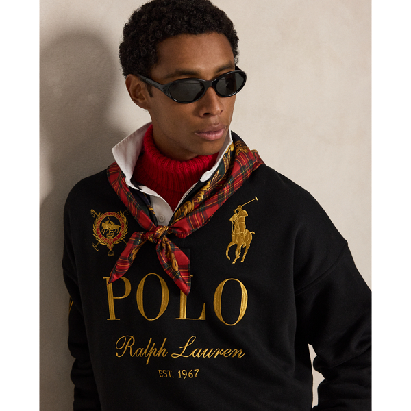 Relaxed Fit Big Pony Rugby Sweatshirt