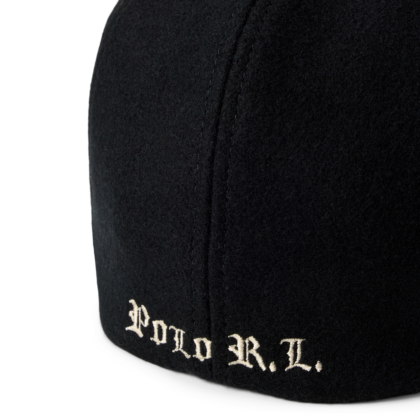Мужская кепка Ralph Lauren Bullion-Patch Wool-Blend Cricket, цвет: Чёрный — фото 2