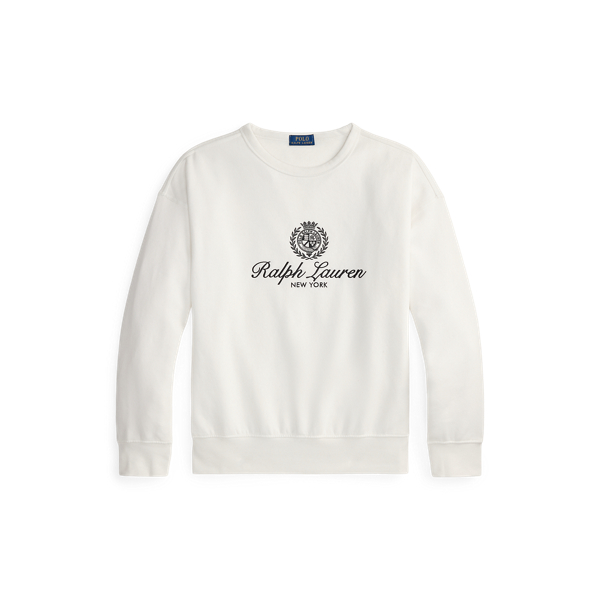 Trophy Cream The RL Fleece Relaxed Fit Sweatshirt Polo Ralph Lauren 2
