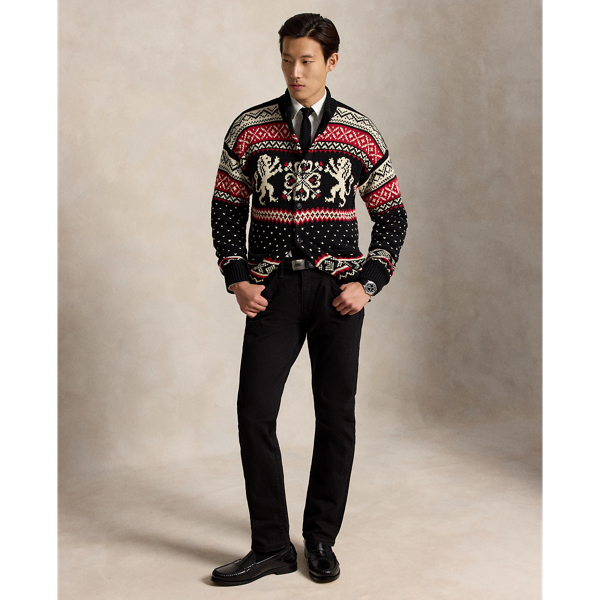 Relaxed Fit Cotton-Cashmere Cardigan