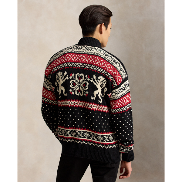 Relaxed Fit Cotton-Cashmere Cardigan