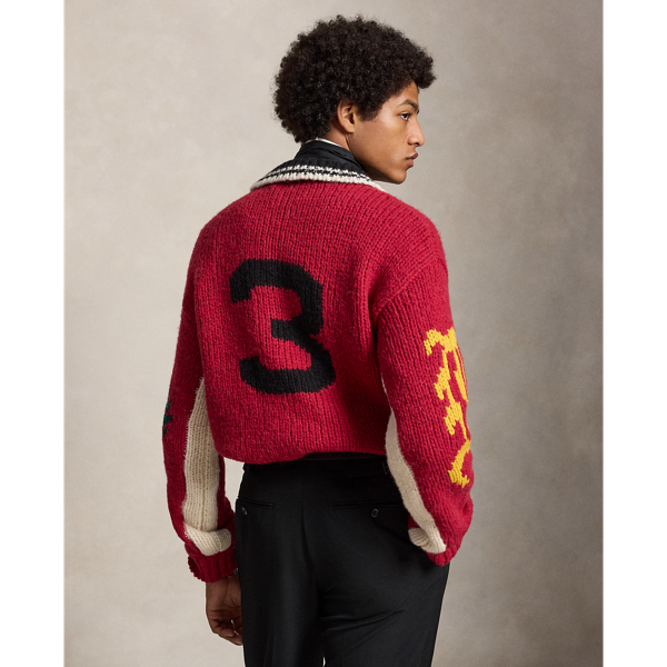 Relaxed Fit Polo-Collar Jumper