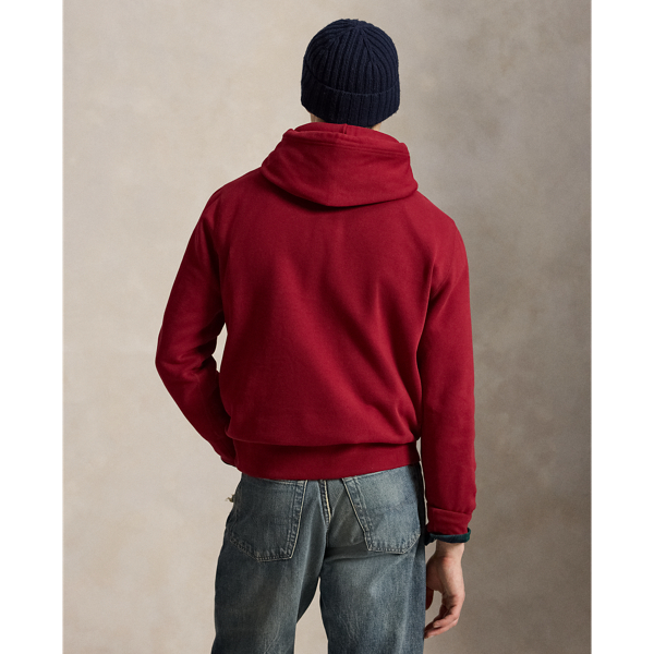 The RL Fleece Plaid-Logo Hoodie