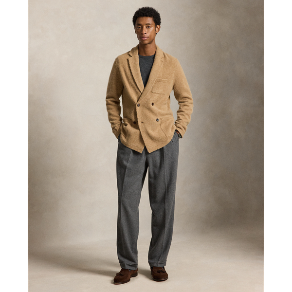 Wool-Cashmere Blazer Cardigan